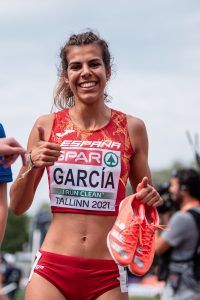 Carla García representando a España 