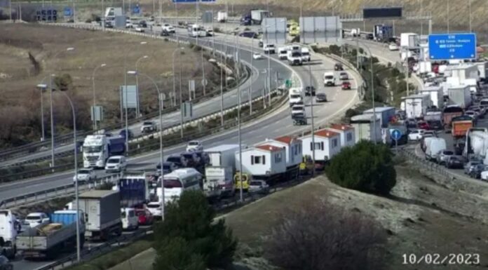 Cortan hasta finales de agosto la M-50 a su paso por Alcorcón