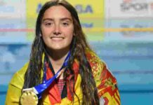 Futura estrella del deporte nacional. La jugadora del CN Alcorcón, Daniela Pajares, campeona del mundo de waterpolo sub-16