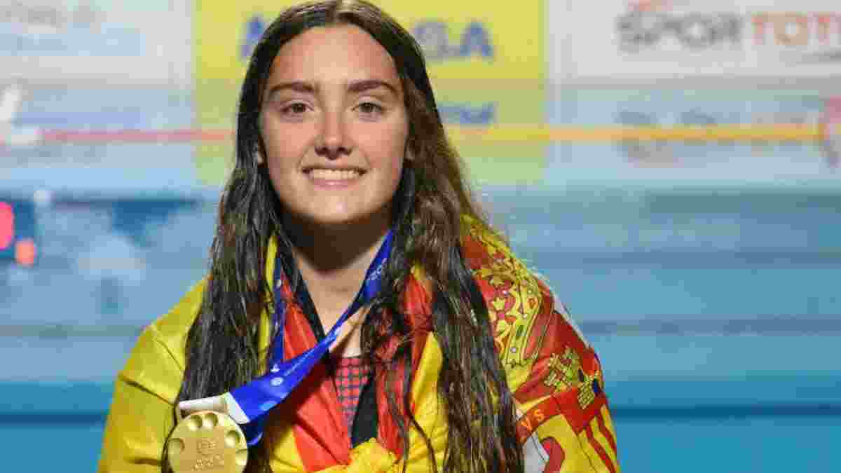 Futura estrella del deporte nacional. La jugadora del CN Alcorcón, Daniela Pajares, campeona del mundo de waterpolo sub-16