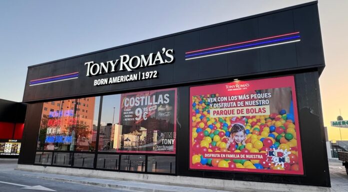 Tony Roma's amplía su presencia y abre un restaurante en Alcorcón