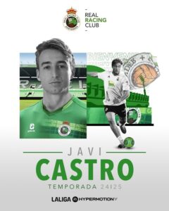 El Alcorcón acuerda con el Racing el traspaso de Javi Castro