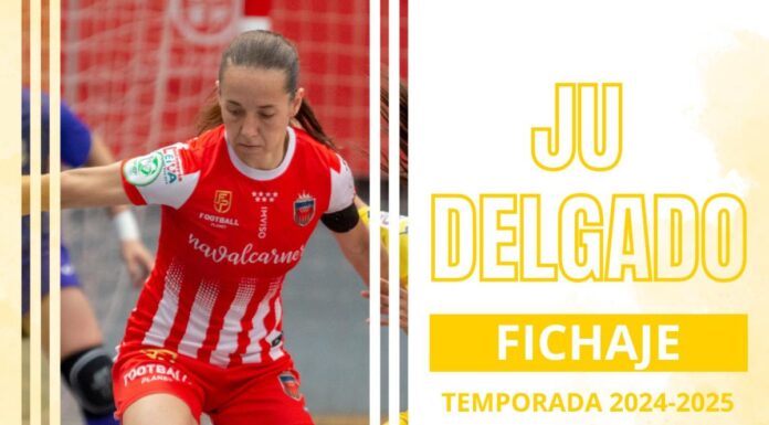 Ju Delgado, el nuevo fichaje de élite para el Alcorcón Fútbol Sala Femenino