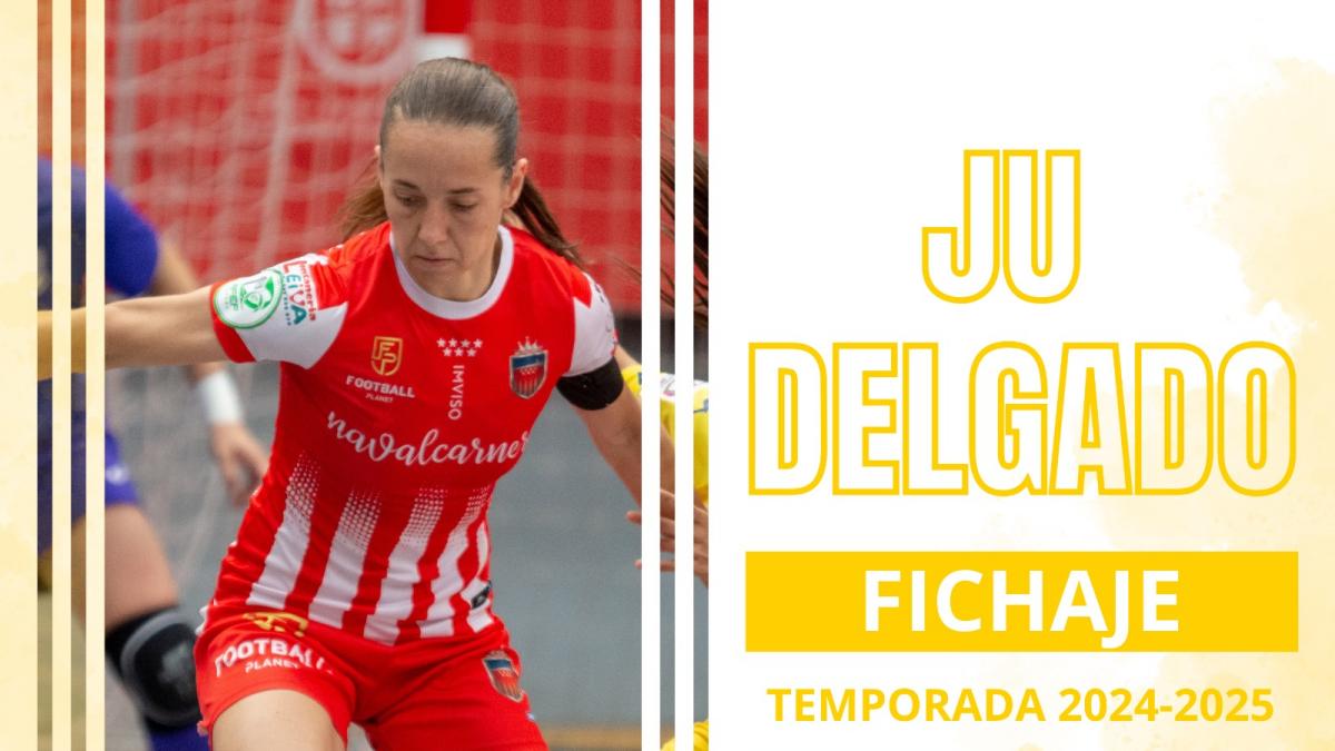 Ju Delgado, el nuevo fichaje de élite para el Alcorcón Fútbol Sala Femenino