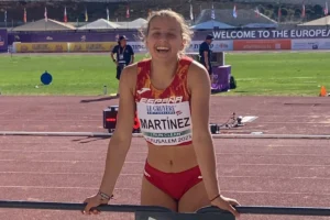 Laura Martínez, de Alcorcón, se proclama campeona de España Sub20 de salto de longitud