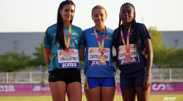 Laura Martínez, de Alcorcón, se proclama campeona de España Sub20 de salto de longitud