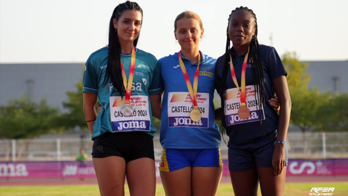 Laura Martínez, de Alcorcón, se proclama campeona de España Sub20 de salto de longitud