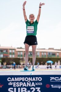 La atleta de Alcorcón, Lucía Redondo, se proclama Campeona de España sub-23 en 10 km marcha