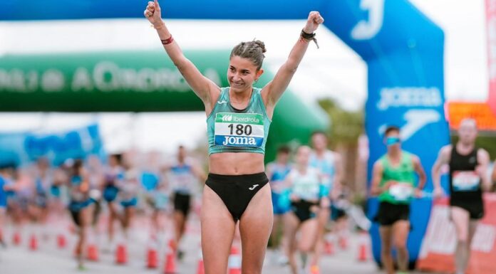 La atleta de Alcorcón, Lucía Redondo, se proclama Campeona de España sub-23 en 10 km marcha