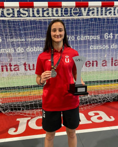 Silvia García llega a Alcorcón para defender la portería del fútbol sala femenino