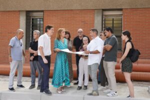 Avanzan las obras para un aparcamiento gratuito disuasorio y para el nuevo espacio medioambiental y deportivo en Alcorcón