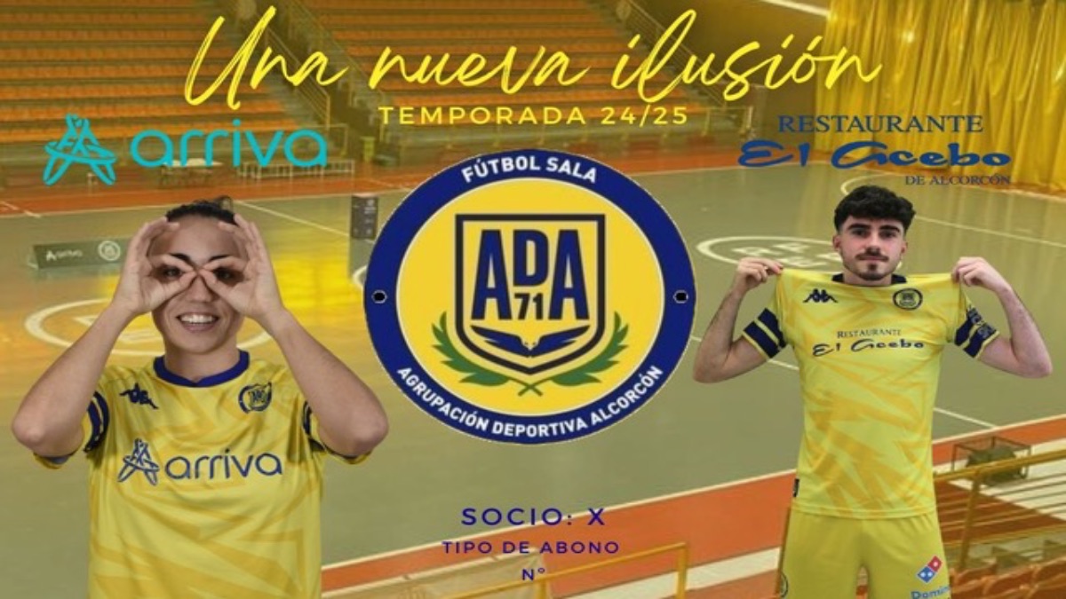 El Alcorcón FS/FSF lanza su campaña de abonados para la temporada 2024-25