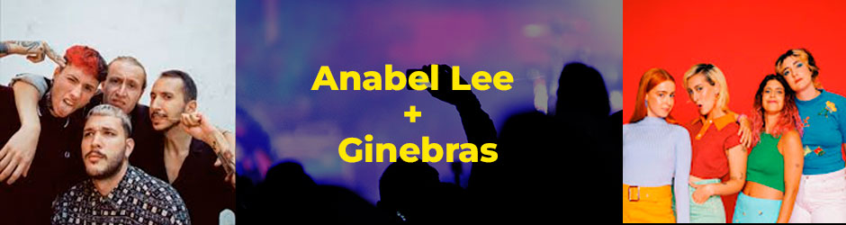 Conciertos: Anabel Lee + Ginebras