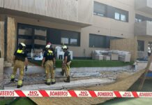 Críticas al Plan Vive de Alcorcón tras la caída de un muro