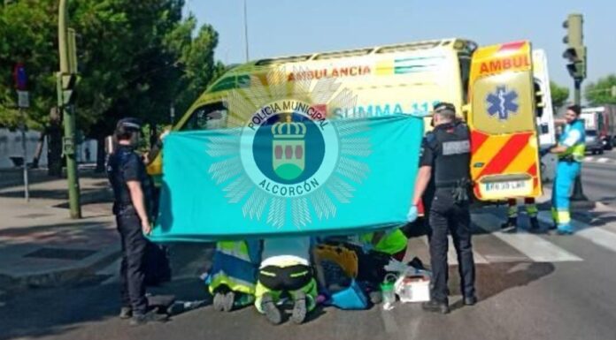 Una mujer se encuentra en estado grave tras ser atropellada por un turismo en Alcorcón