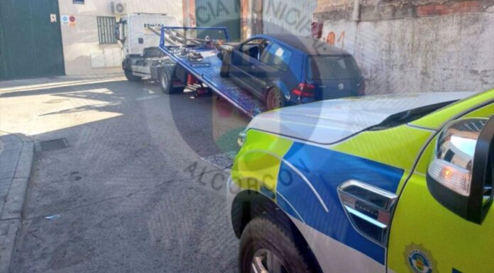 La Policía Municipal de Alcorcón pone el foco en los vehículos abandonados