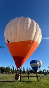 Exitoso paseo en globo gratuito en Alcorcón