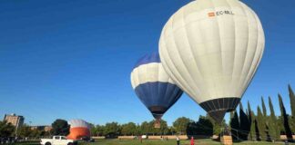 Gran éxito paseo en globo gratuito en Alcorcón