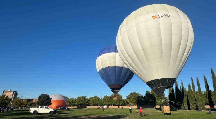 Gran éxito paseo en globo gratuito en Alcorcón