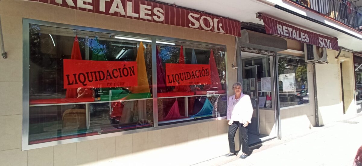 Retales Sol cierra para siempre después de 40 años en Alcorcón