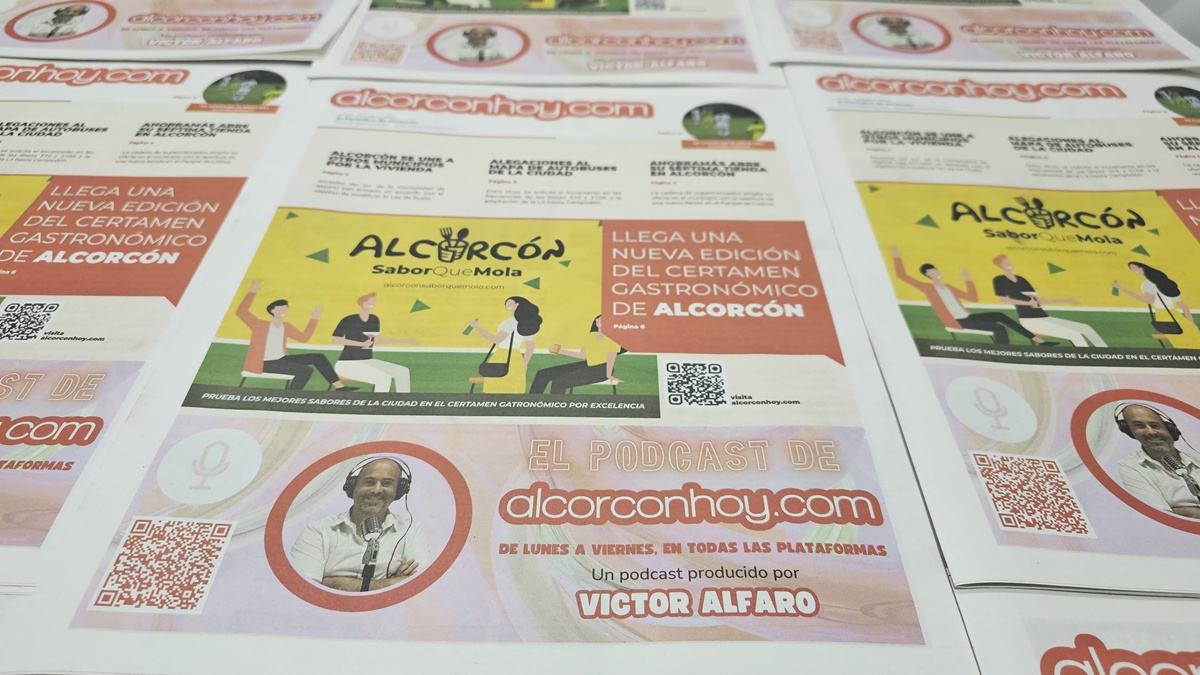 Los vecinos de Alcorcón ya pueden leer la edición de octubre del periódico de alcorconhoy.com