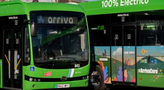 Nuevos autobuses eléctricos refuerzan el transporte limpio en Alcorcón