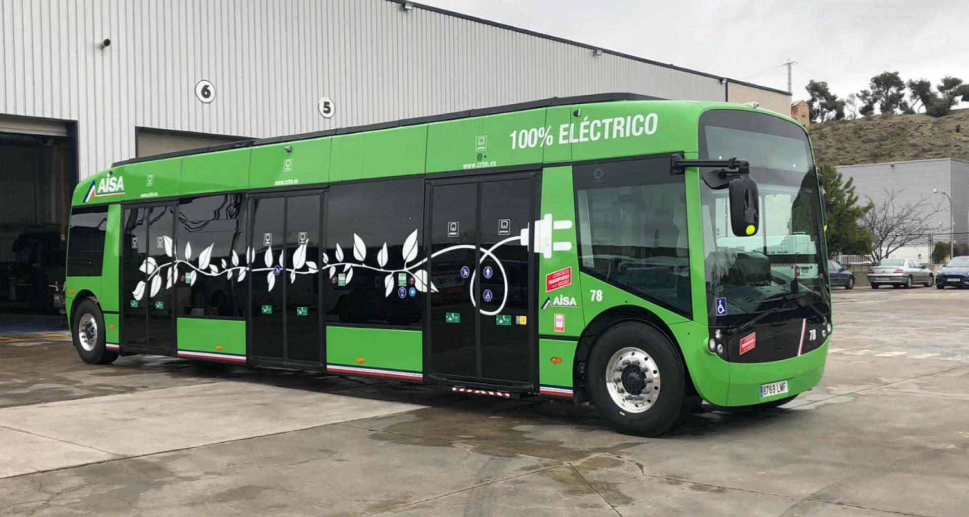 Nuevos autobuses eléctricos refuerzan el transporte limpio en Alcorcón