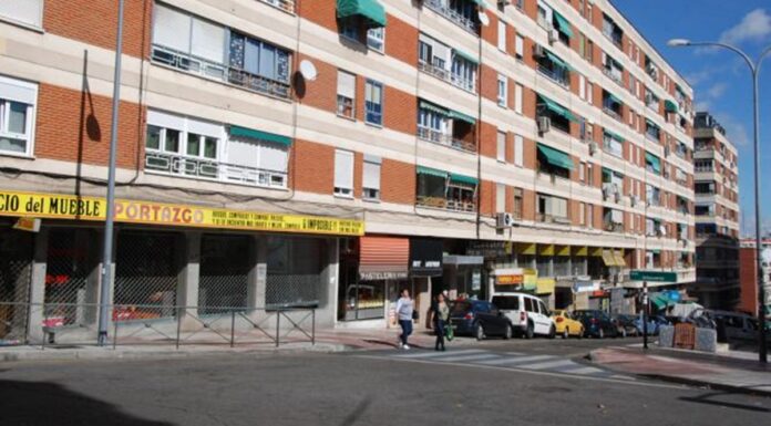 Obras en la calle Jabonería de Alcorcón por seis semanas