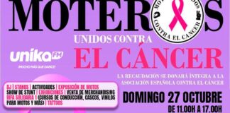 Moteros Unidos contra el Cáncer en Alcorcón con Vicente One More Time y mucho más