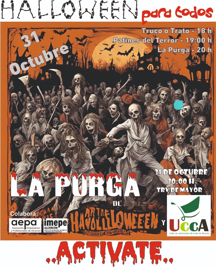 Halloween en Alcorcón: disfruta de La Purga y más actividades terroríficas