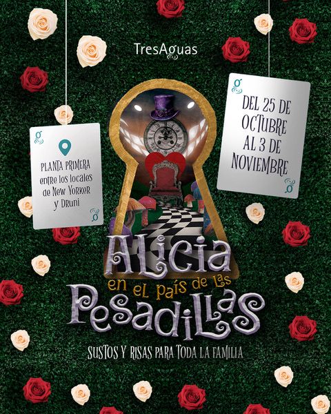 Pásalo de miedo este Halloween en Alcorcón con 'Alicia en el País de las Pesadillas' del TresAguas