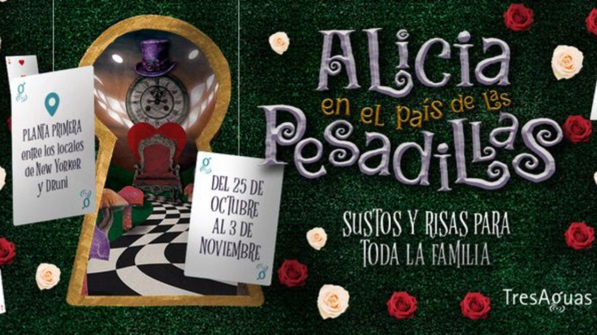 Pásalo de miedo este Halloween en Alcorcón con 'Alicia en el País de las Pesadillas' del TresAguas