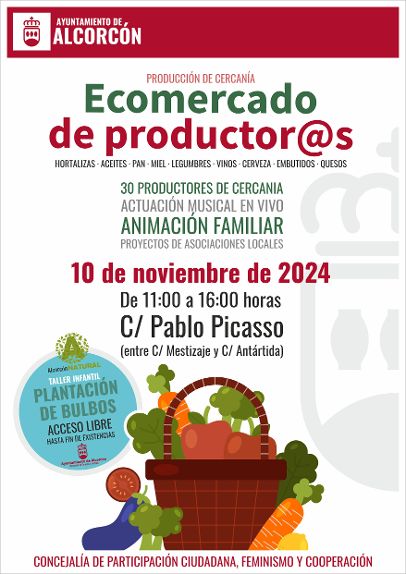 Nueva fecha para el Ecomercado de Alcorcón