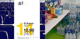 Partido solidario A. D. Alcorcón