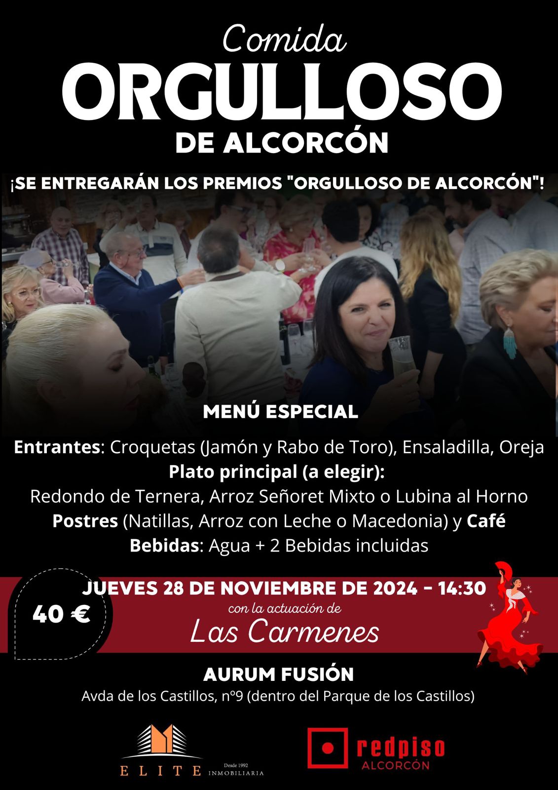 Cambio de fecha de la VII Comida Orgulloso de Alcorcón