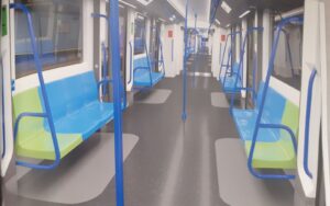 Los nuevos trenes autónomos que podrían circular por la línea 10 en Alcorcón