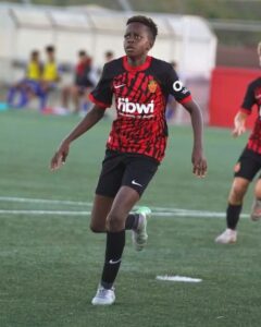 Angelo Abhulimen, un proyecto de futbolista nacido en Alcorcón y que hace historia con el Mallorca