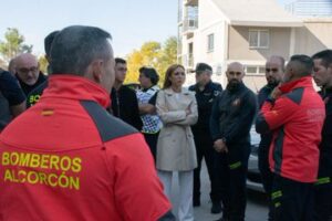 Alcorcón envía más de 200 palés de ayuda humanitaria a Valencia tras la DANA