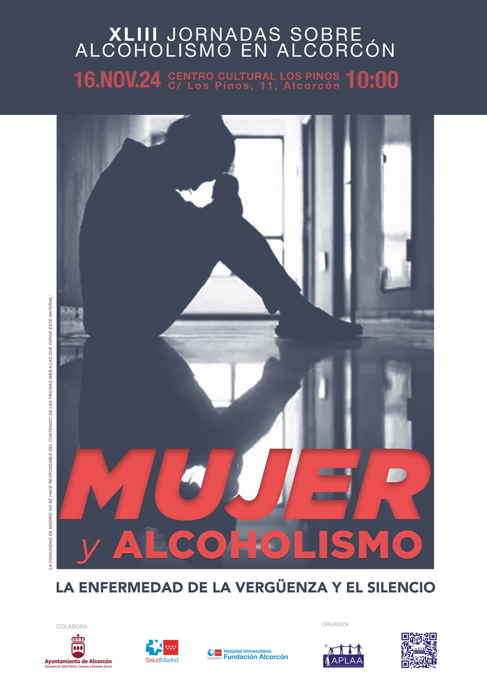 Las XLIII Jornadas sobre Alcoholismo llegan este fin de semana a Alcorcón