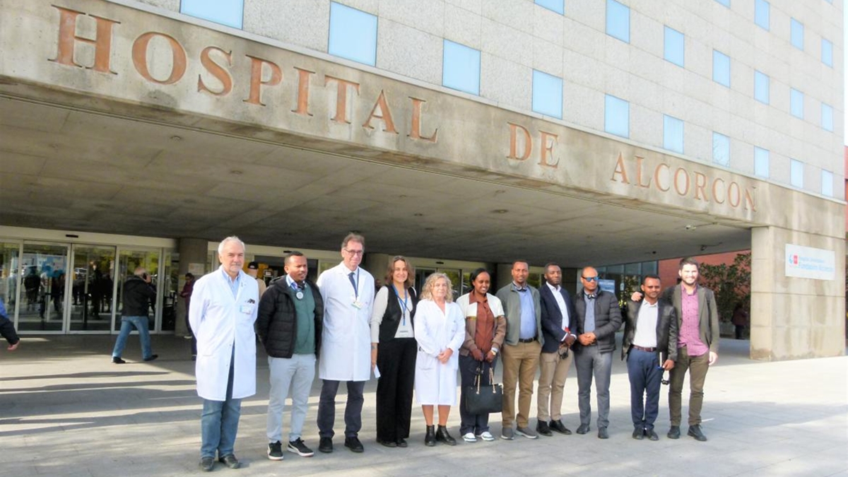 El Hospital de Alcorcón vuelve a ser centro de una visita internacional