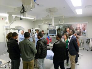 El Hospital de Alcorcón vuelve a ser centro de una visita internacional