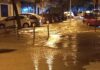 Inundaciones en varias calles de Alcorcón que han producido cortes de luz y agua