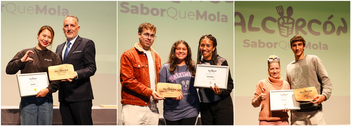 Fiesta de la hostelería en la ceremonia de premios de Alcorcón Sabor que Mola