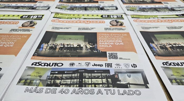 Los vecinos de Alcorcón ya pueden leer la edición de noviembre del periódico en papel