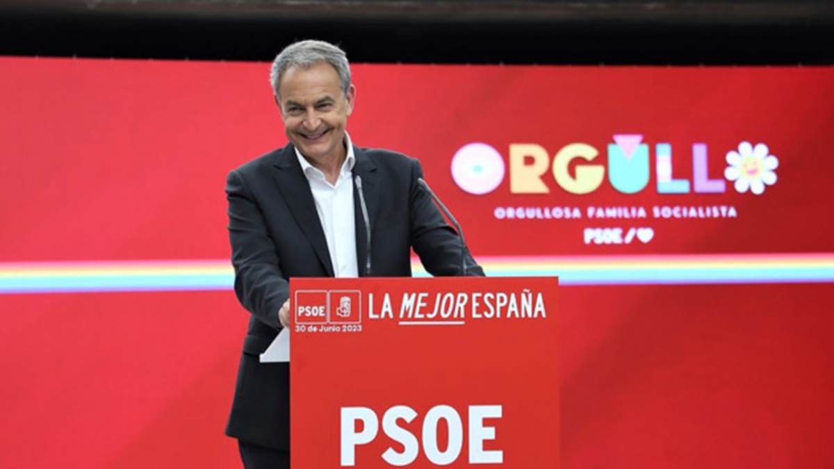 El expresidente del Gobierno José Luis Rodríguez Zapatero visitará Alcorcón