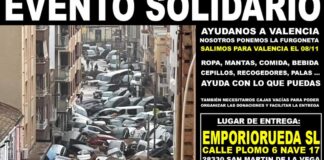 Evento solidario de Emporiorueda y unikafm cerca de Alcorcón para los afectados por la DANA