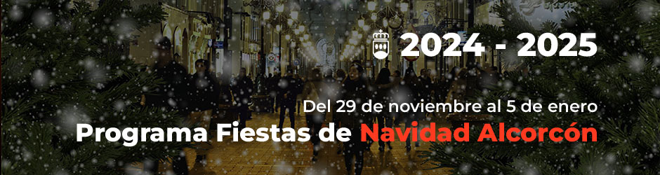 programa Fiestas Navidad Alcorcón 2024