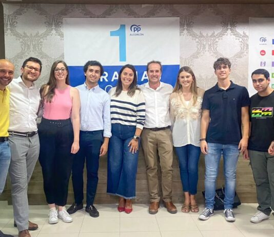 Roberto Marín Vergara celebra su primer año al frente del Partido Popular de Alcorcón