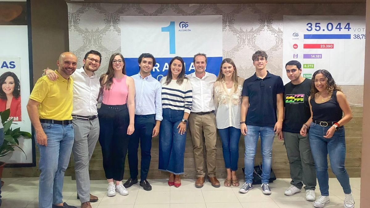 Roberto Marín Vergara celebra su primer año al frente del Partido Popular de Alcorcón