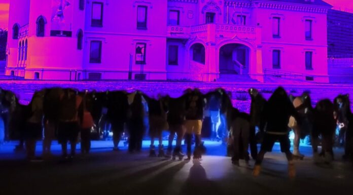 Ruta de Navidad solidaria en patines por Alcorcón